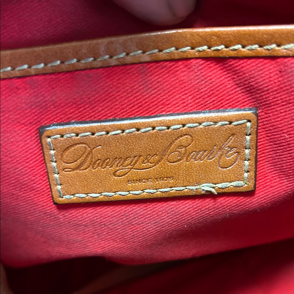 Dooney & Bourke Deep Red Tote - Picture 9 of 14
